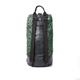 Heathrow Duffel Bag Backpack in Mixed Animal Artichoke
