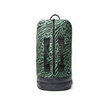 Heathrow Duffel Bag Backpack in Mixed Animal Artichoke