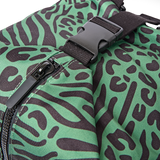 Heathrow Duffel Bag Backpack in Mixed Animal Artichoke