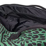 Heathrow Duffel Bag Backpack in Mixed Animal Artichoke