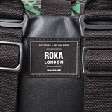 Heathrow Duffel Bag Backpack in Mixed Animal Artichoke