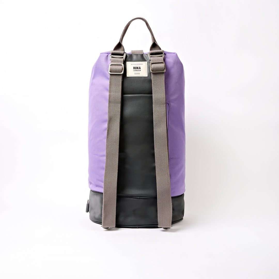 Heathrow Duffel Bag Backpack in Thistle Bloom