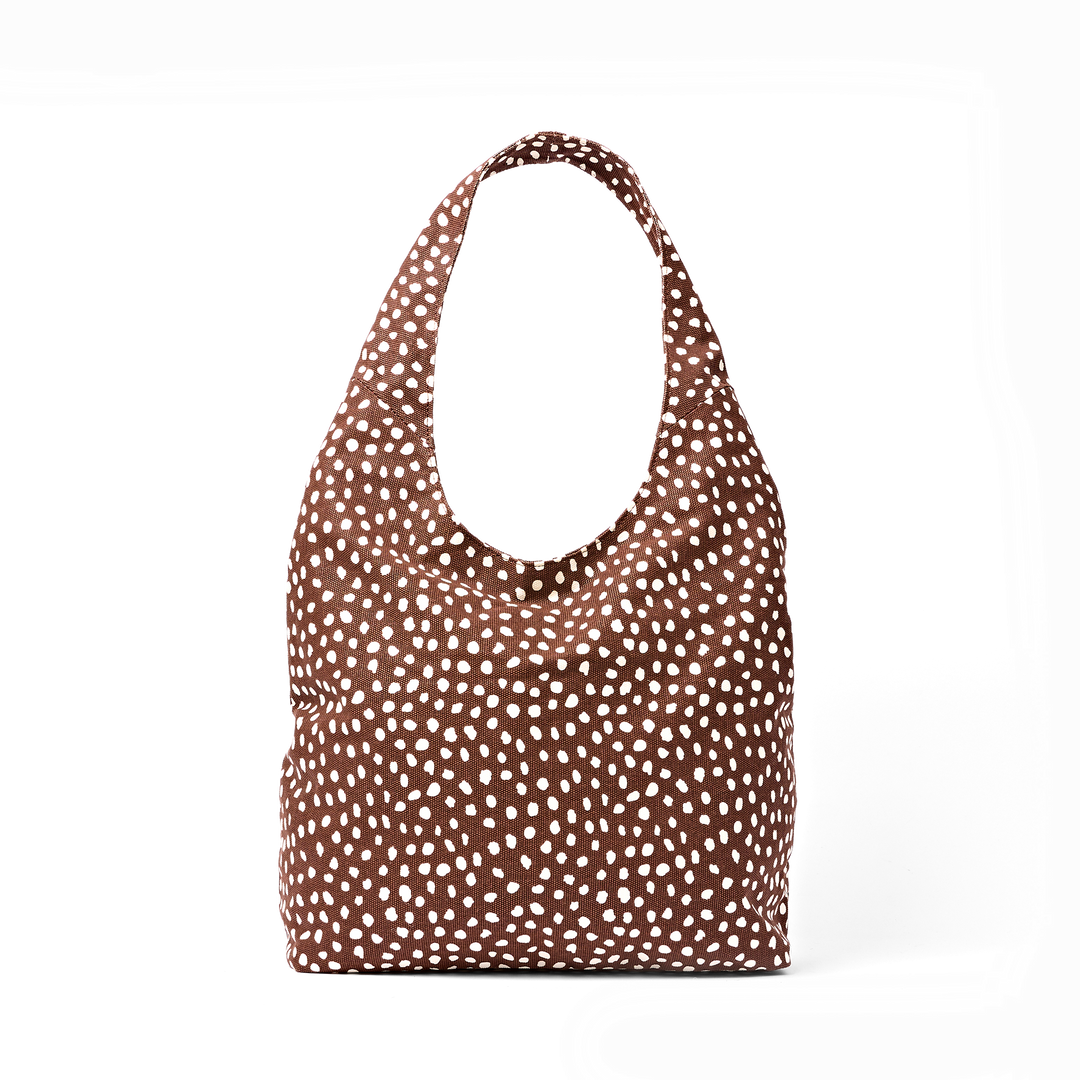 Hoxton Shoulder Bag in Brown Spot