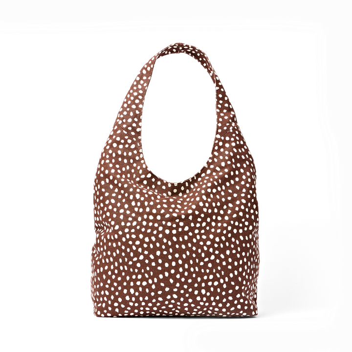 Hoxton Shoulder Bag in Brown Spot