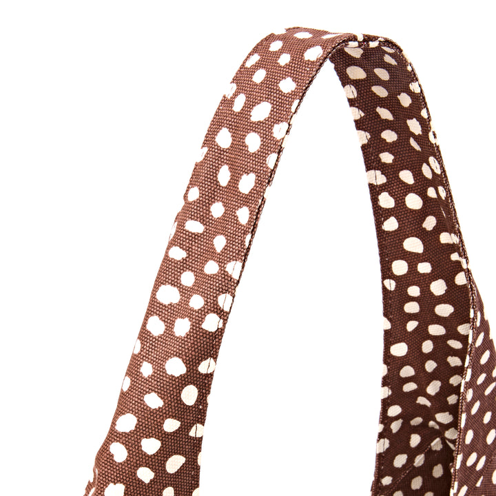 Hoxton Shoulder Bag in Brown Spot
