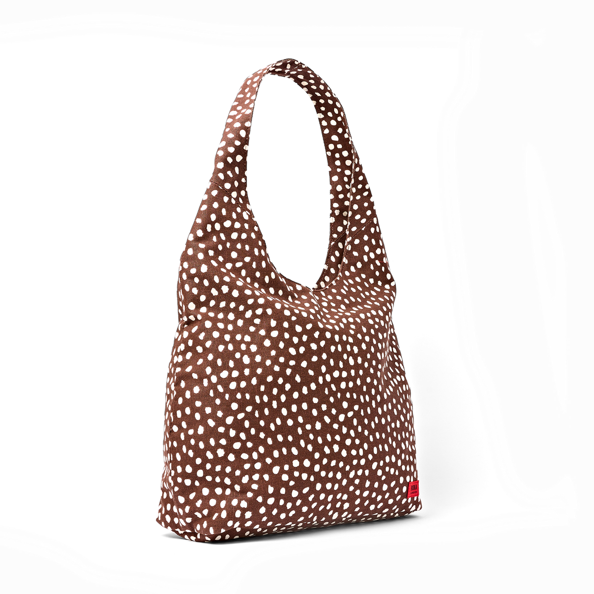 Hoxton Shoulder Bag in Brown Spot