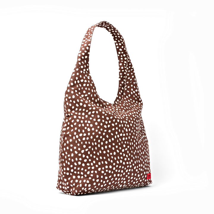 Hoxton Shoulder Bag in Brown Spot