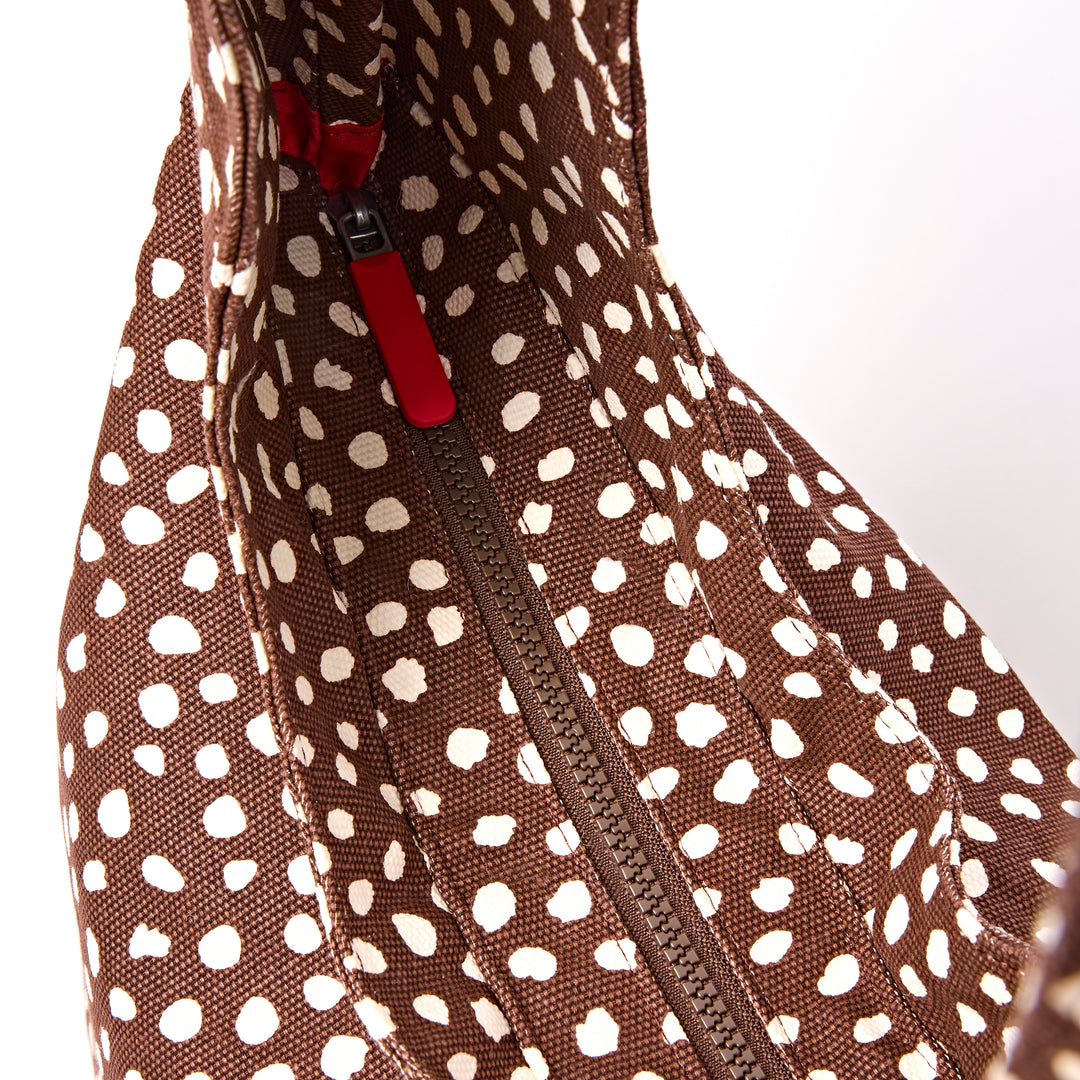 Hoxton Shoulder Bag in Brown Spot