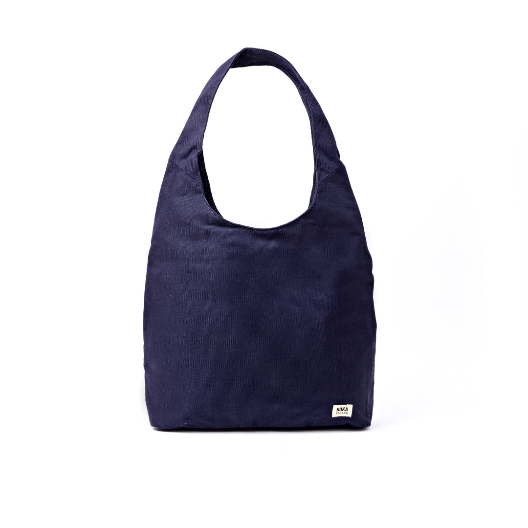 Hoxton Shoulder Bag in Navy Blue