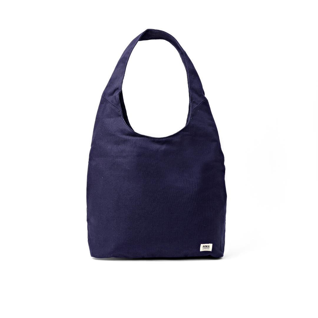 Hoxton Shoulder Bag in Navy Blue