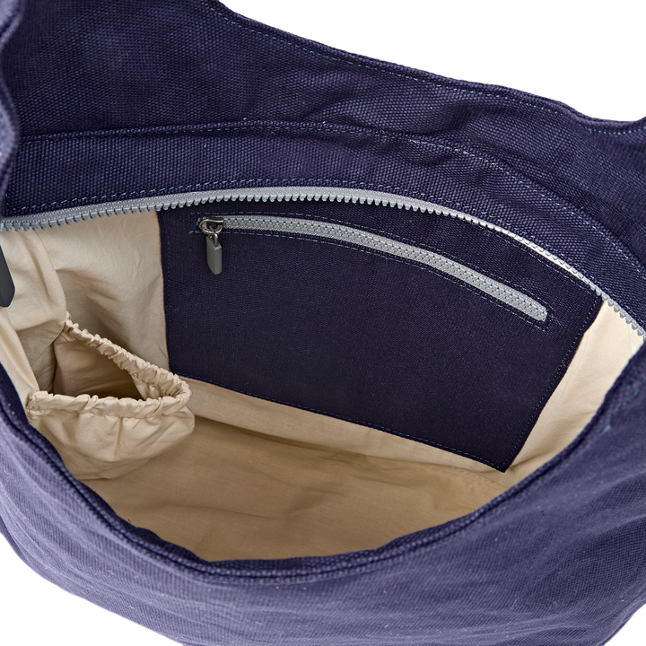 Hoxton Shoulder Bag in Navy Blue