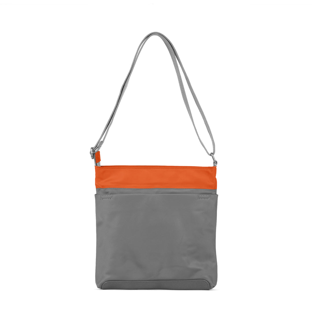 Creative Waste Kennington B Graphite/Burnt Orange Recycled Nylon