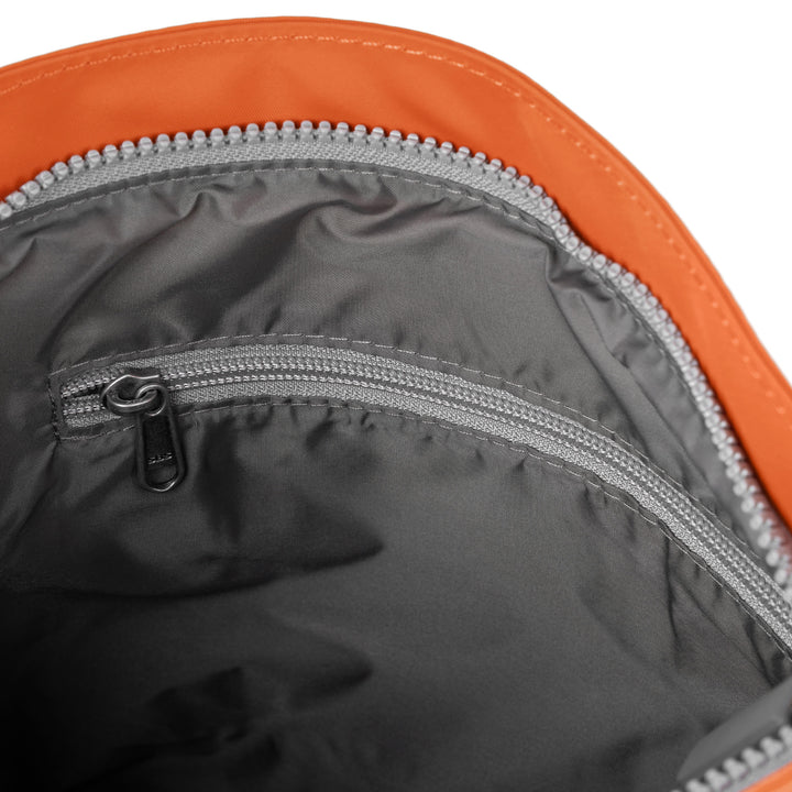 Creative Waste Kennington B Graphite/Burnt Orange Recycled Nylon