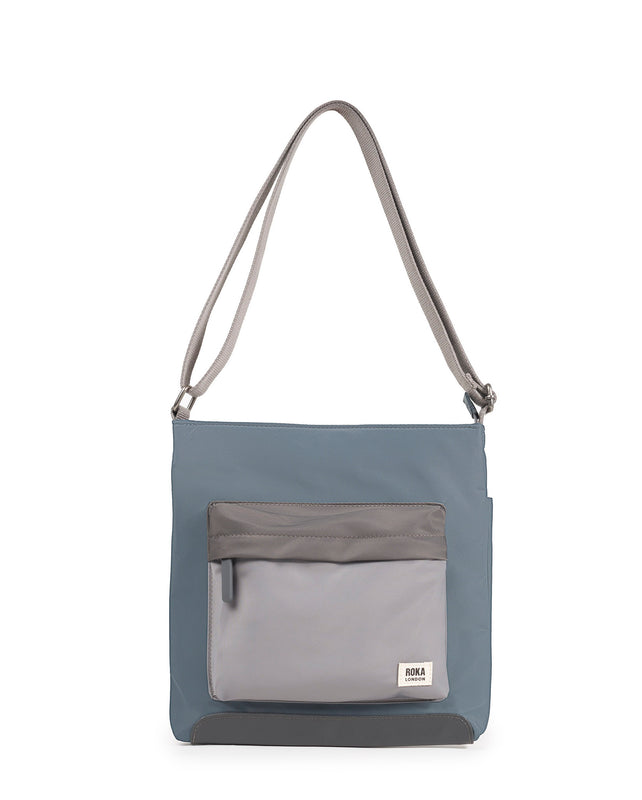 Kennington Crossbody Bag in Grey Tonal