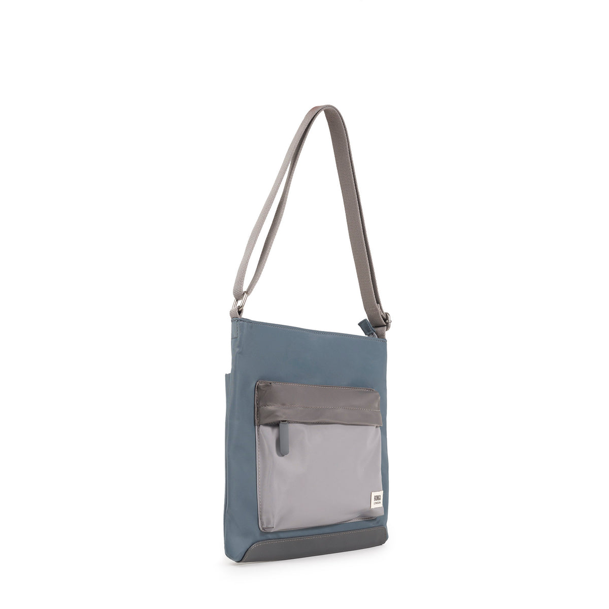 Kennington Crossbody Bag in Grey Tonal