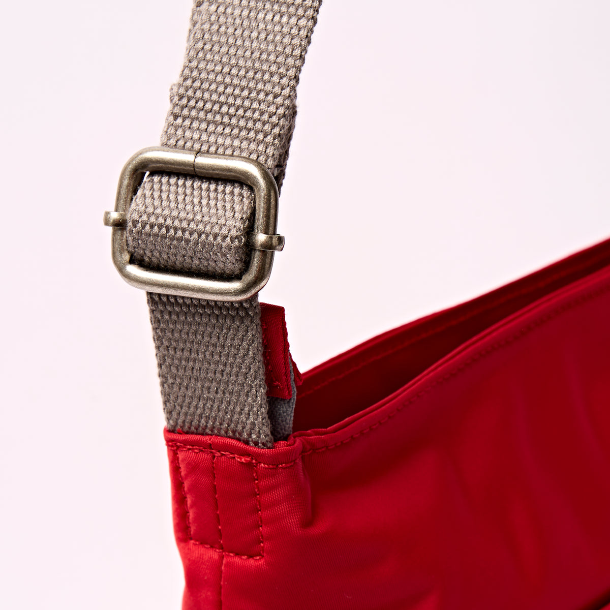 Kennington Crossbody Bag in Cranberry Stripe