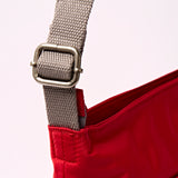 Kennington Crossbody Bag in Cranberry Stripe
