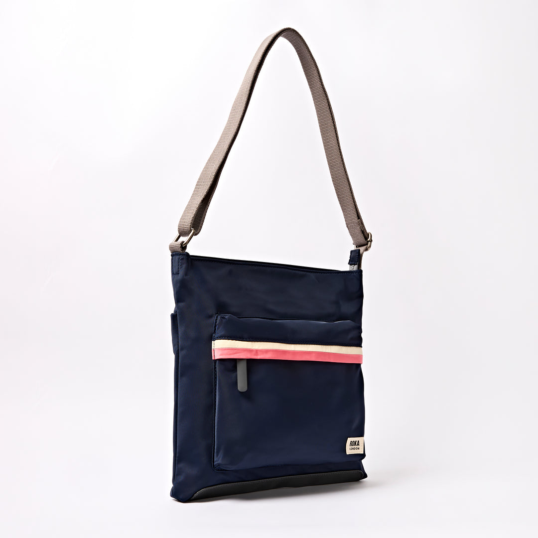 Kennington Crossbody Bag in Midnight Stripe