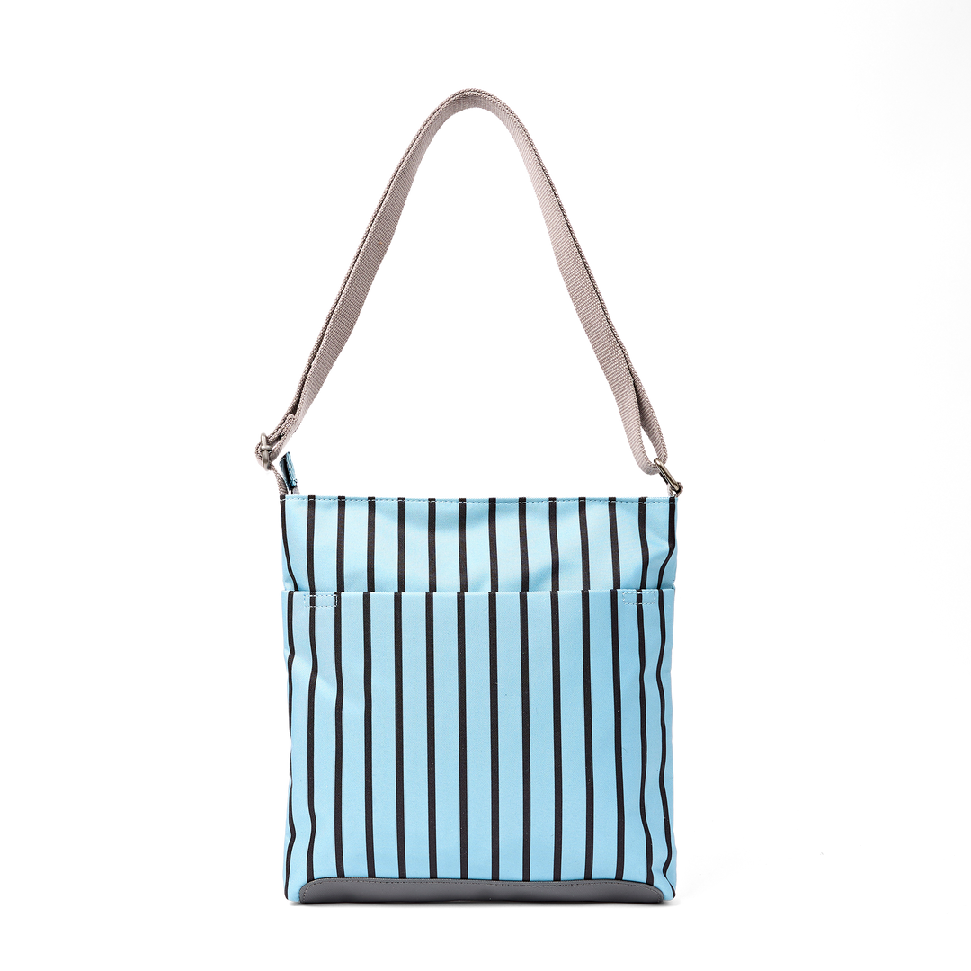 Kennington Crossbody Bag in Blue Stripe