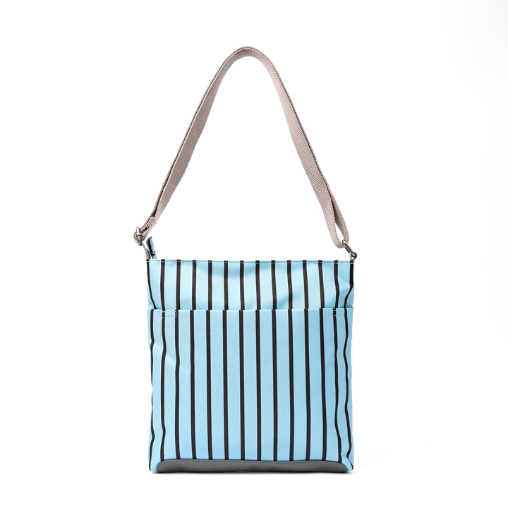 Kennington Crossbody Bag in Blue Stripe
