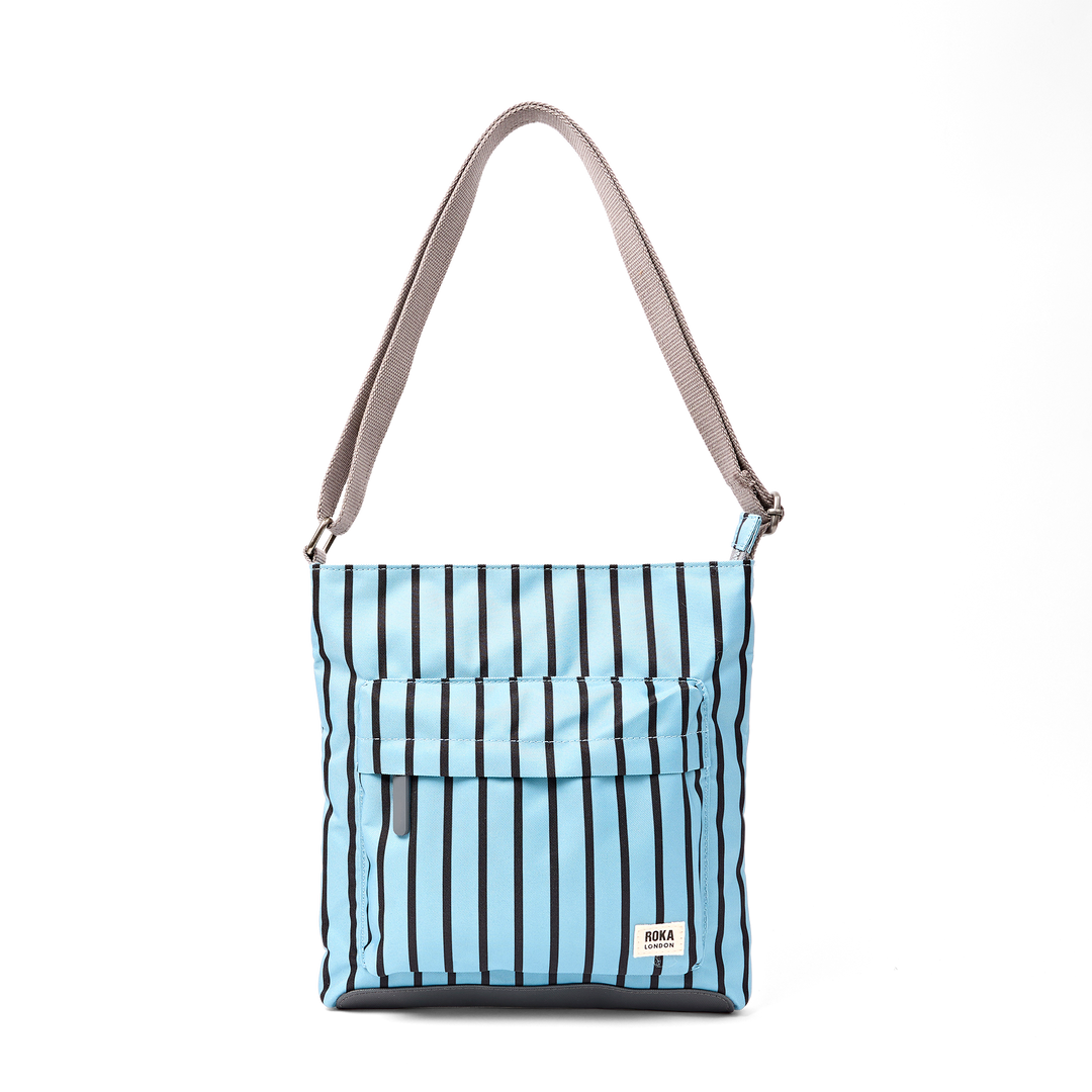 Kennington Crossbody Bag in Blue Stripe