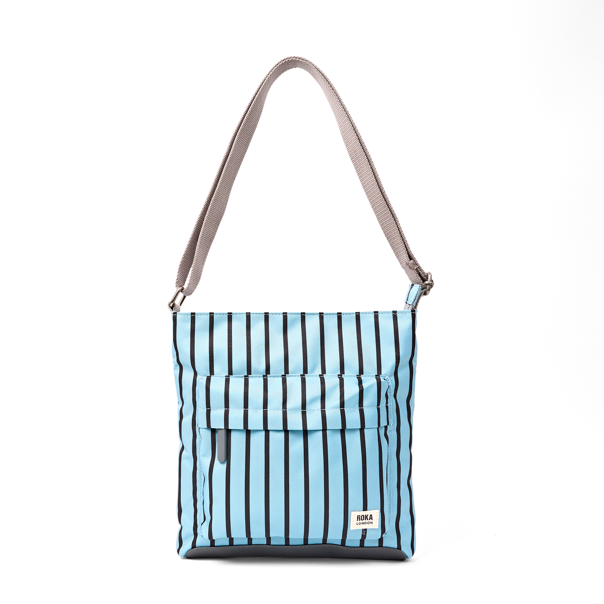 Kennington Crossbody Bag in Blue Stripe