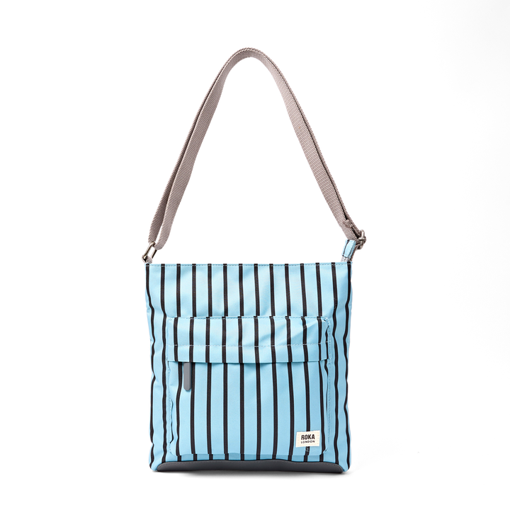 Kennington Crossbody Bag in Blue Stripe