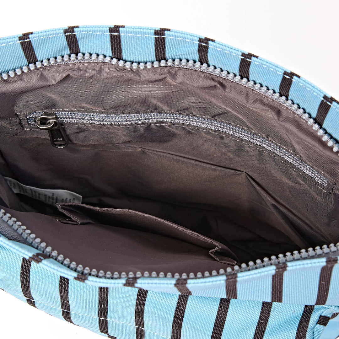 Kennington Crossbody Bag in Blue Stripe