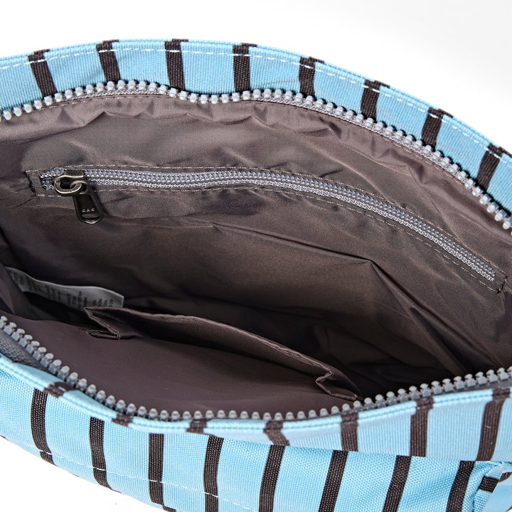 Kennington Crossbody Bag in Blue Stripe