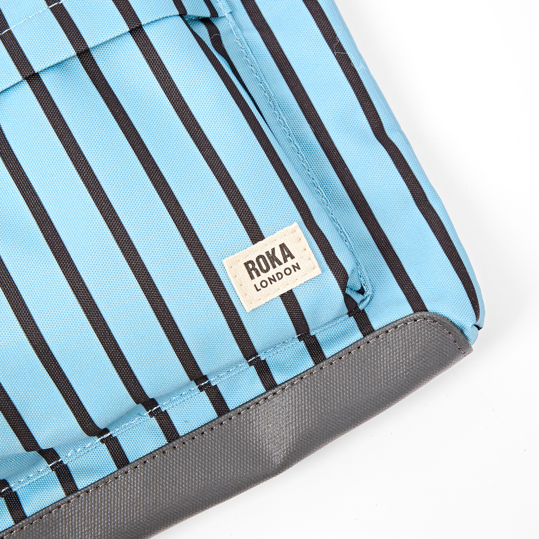 Kennington Crossbody Bag in Blue Stripe