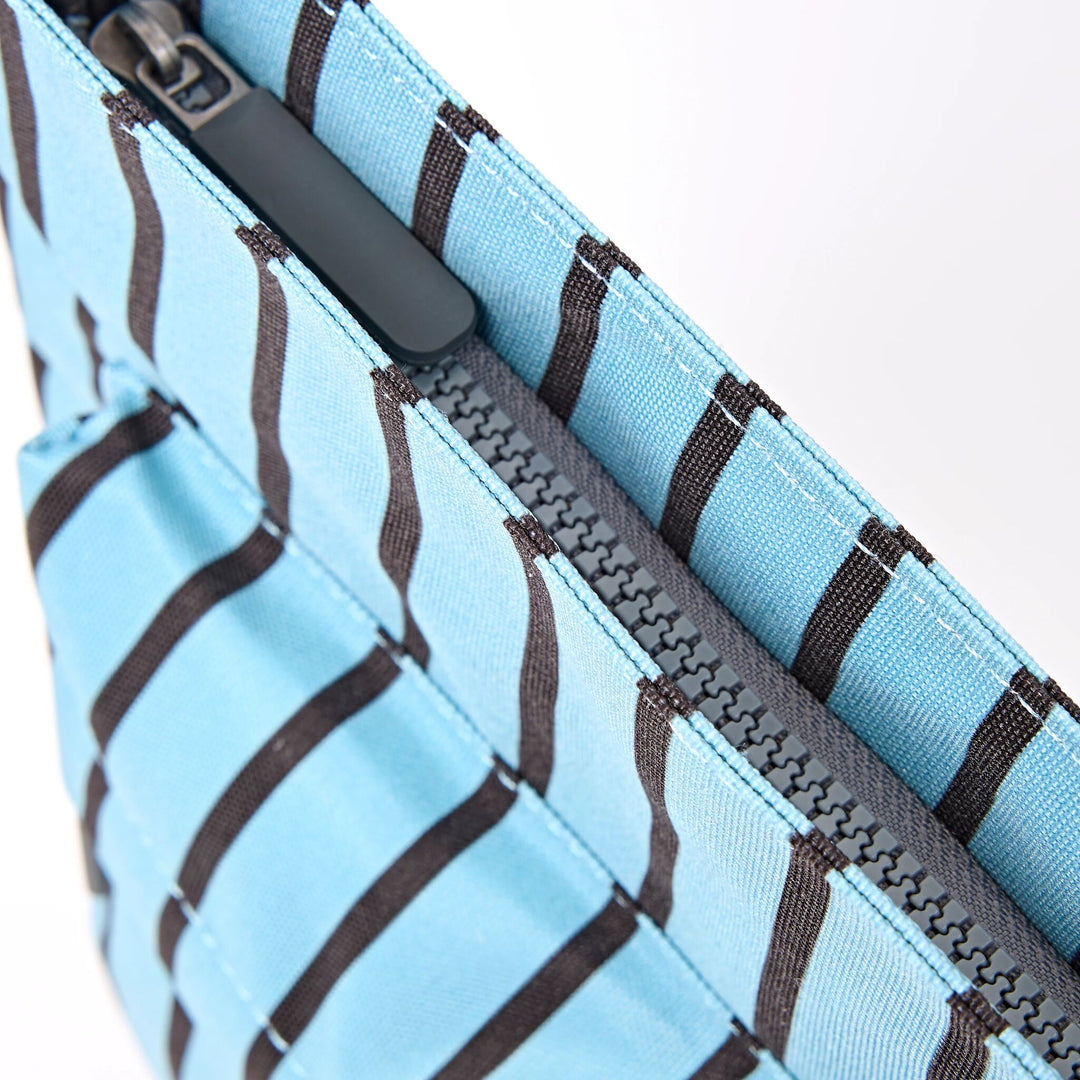 Kennington Crossbody Bag in Blue Stripe
