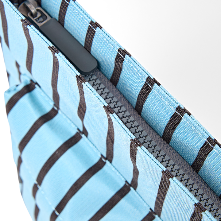 Kennington Crossbody Bag in Blue Stripe