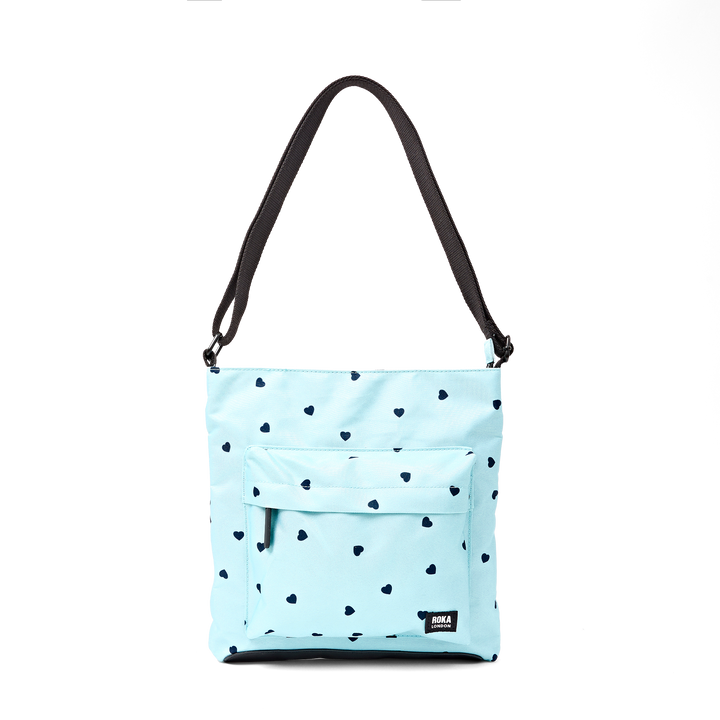 Kennington Crossbody Bag in Heart Print
