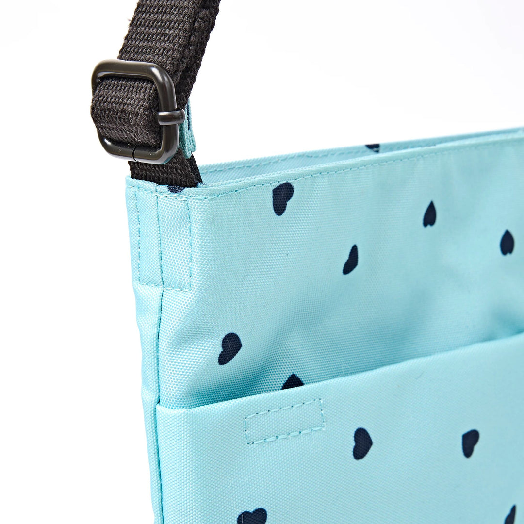 Kennington Crossbody Bag in Heart Print