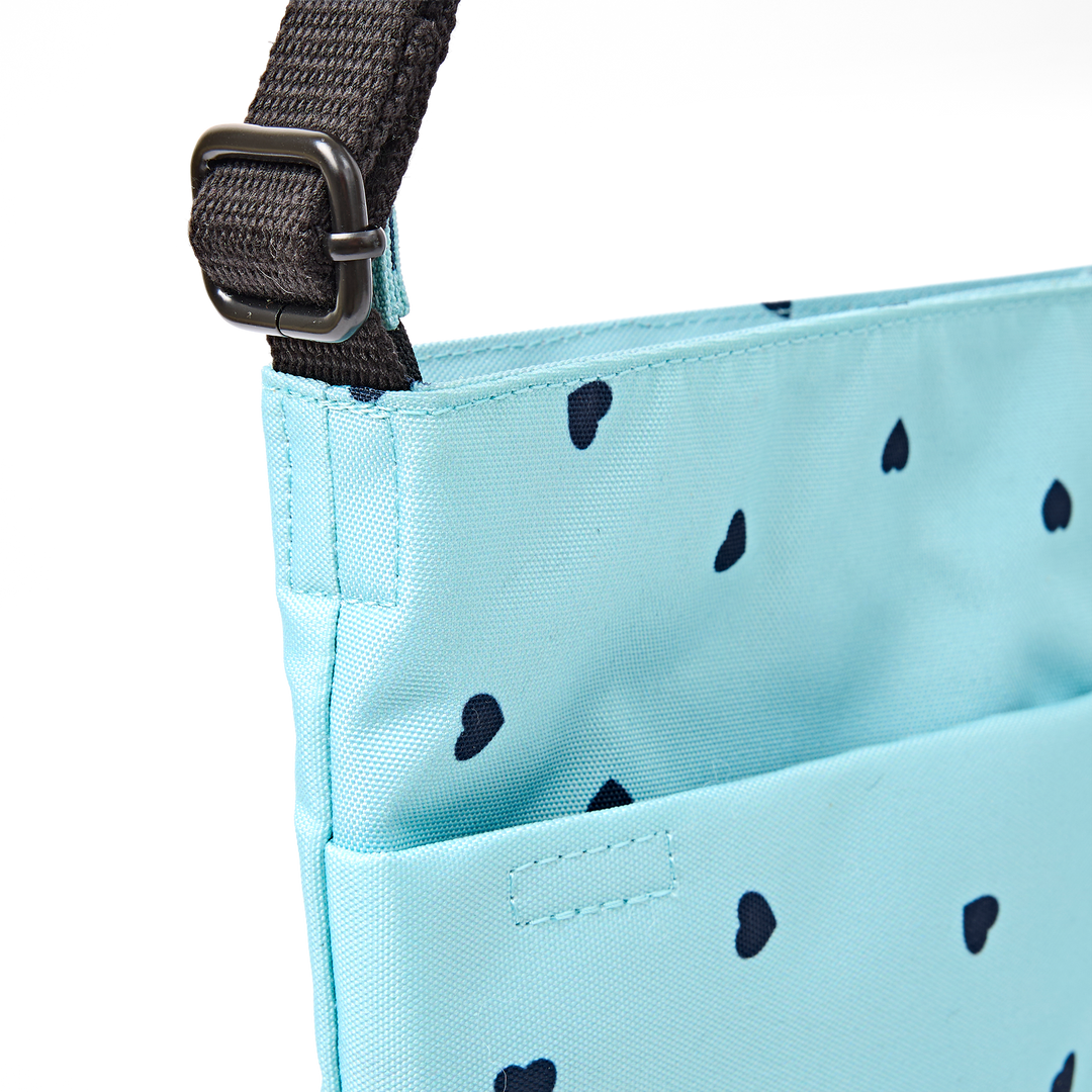 Kennington Crossbody Bag in Heart Print