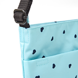 Kennington Crossbody Bag in Heart Print