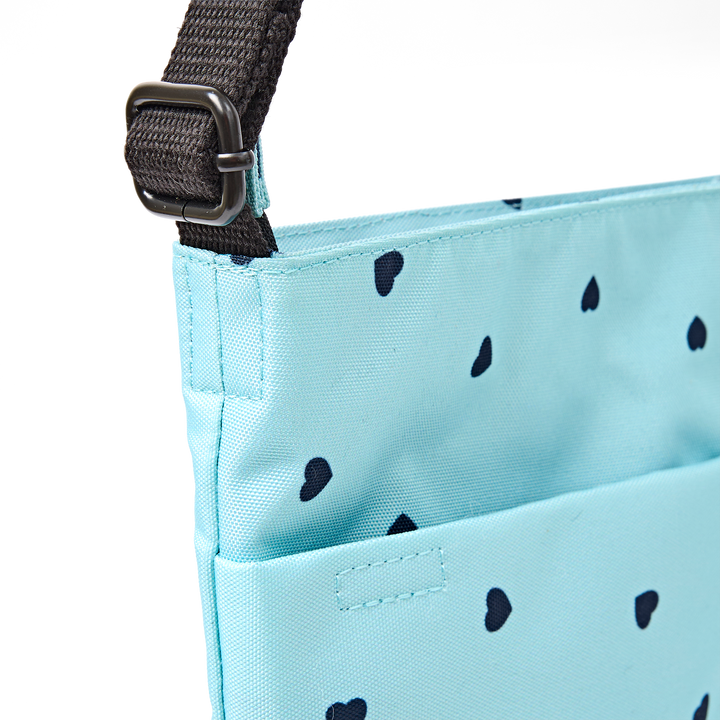 Kennington Crossbody Bag in Heart Print