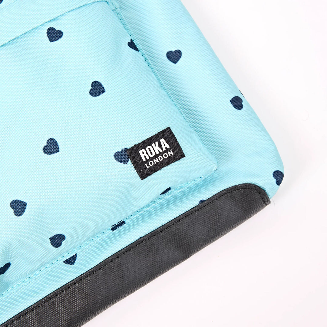 Kennington Crossbody Bag in Heart Print