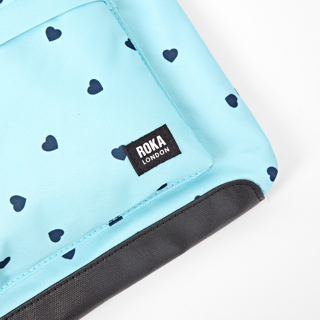 Kennington Crossbody Bag in Heart Print