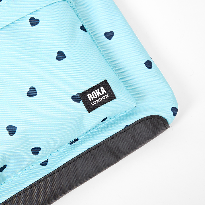 Kennington Crossbody Bag in Heart Print