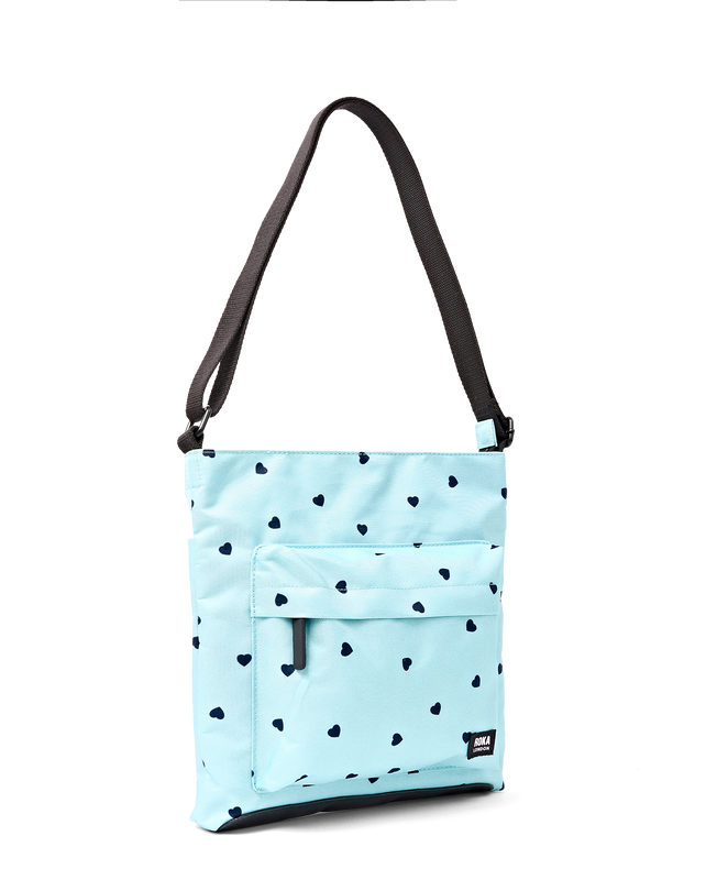 Kennington Crossbody Bag in Heart Print