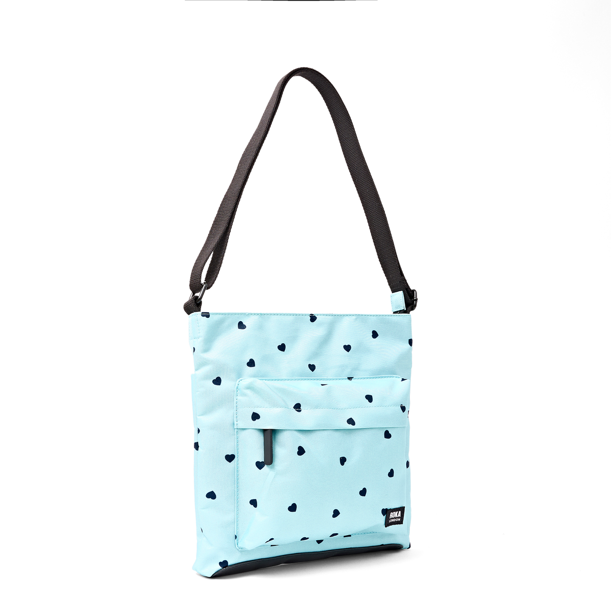 Kennington Crossbody Bag in Heart Print