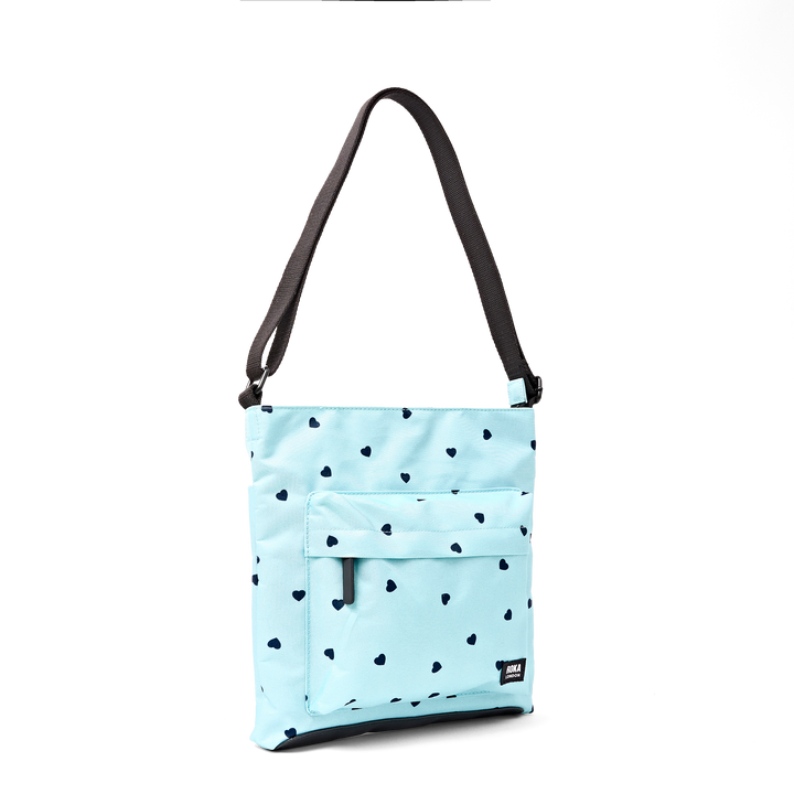 Kennington Crossbody Bag in Heart Print