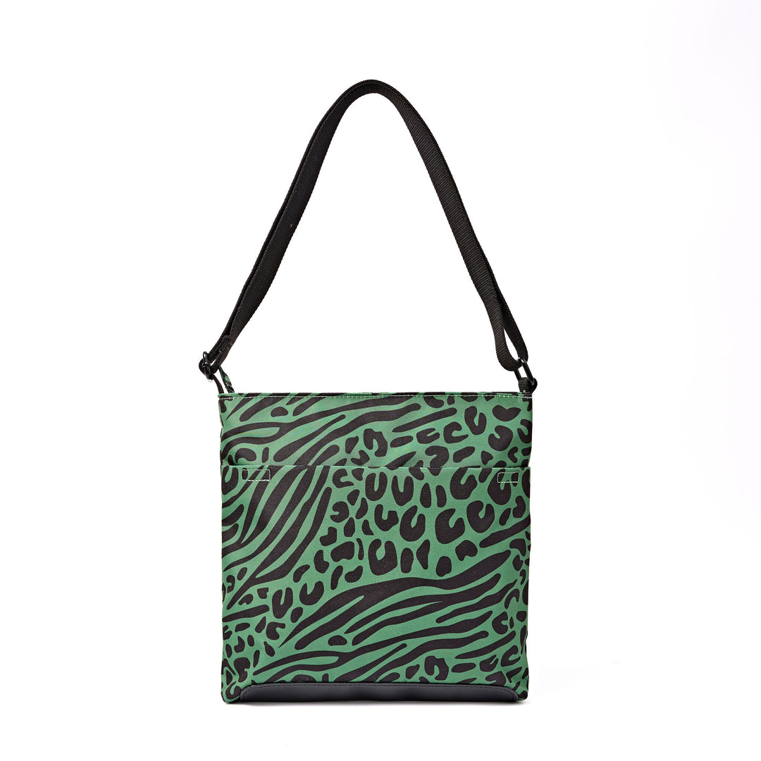 Kennington Crossbody Bag in Mixed Animal Artichoke