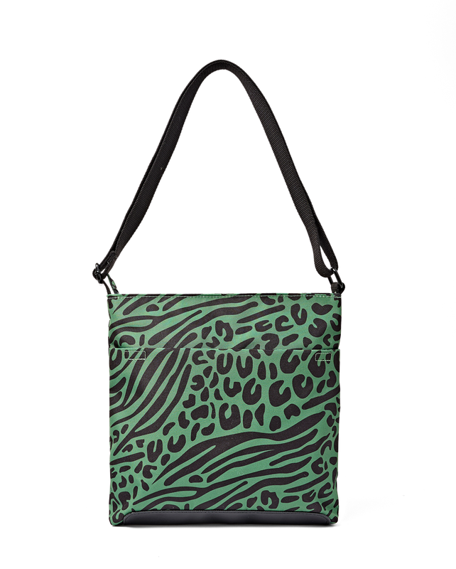 Kennington Crossbody Bag in Mixed Animal Artichoke