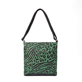 Kennington Crossbody Bag in Mixed Animal Artichoke