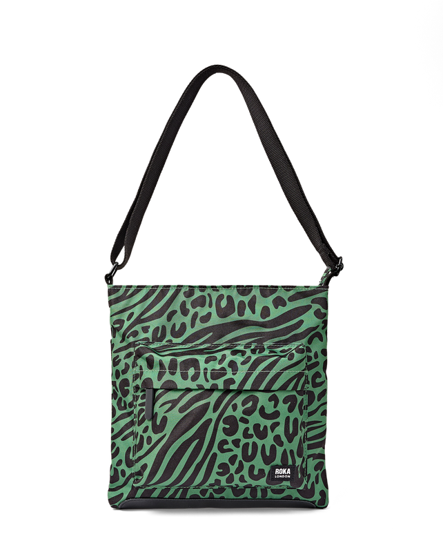 Kennington Crossbody Bag in Mixed Animal Artichoke