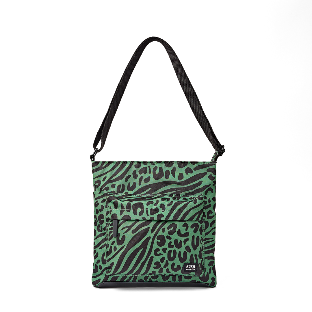 Kennington Crossbody Bag in Mixed Animal Artichoke
