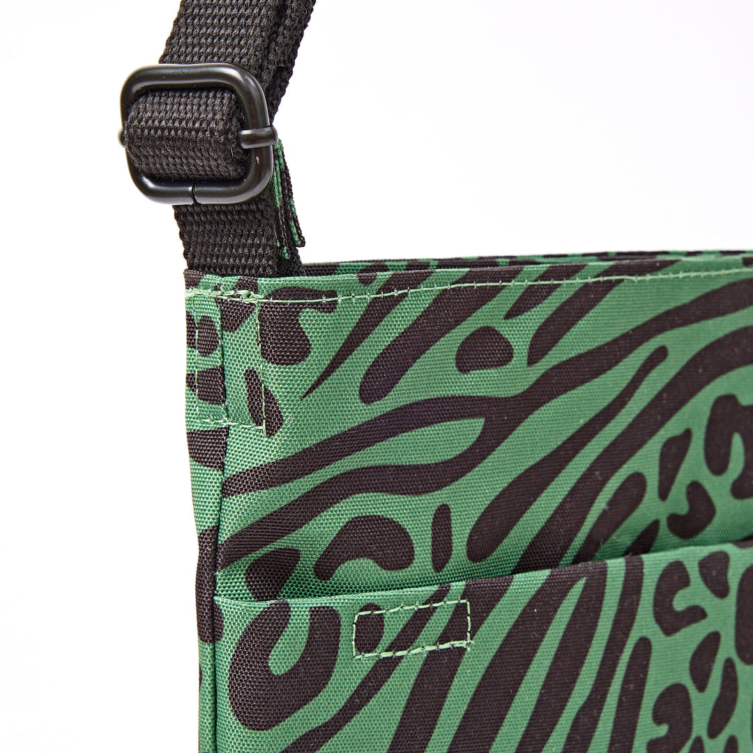 Kennington Crossbody Bag in Mixed Animal Artichoke