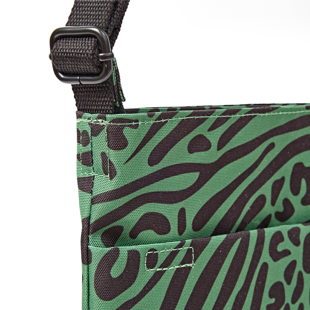 Kennington Crossbody Bag in Mixed Animal Artichoke
